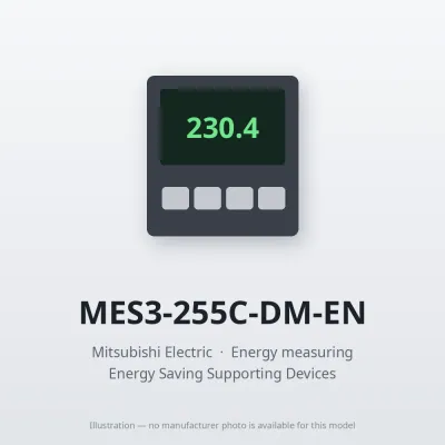 MES3-255C-DM-EN Mitsubishi Energy measuring Energy Saving Data Collecting Server