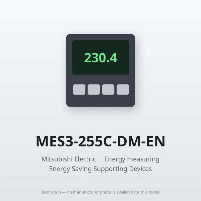MES3-255C-DM-EN Mitsubishi Energy measuring Energy Saving Data Collecting Server