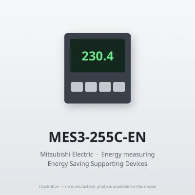 MES3-255C-EN Mitsubishi Energy measuring Energy Saving Data Collecting Server