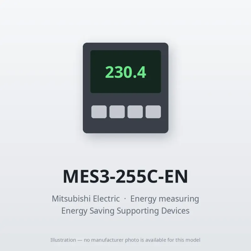 MES3-255C-EN Mitsubishi Energy measuring Energy Saving Data Collecting Server