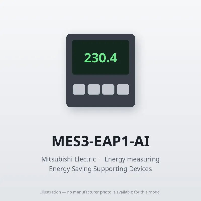 MES3-EAP1-AI Mitsubishi Energy measuring Application Software