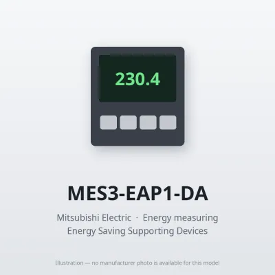 MES3-EAP1-DA Mitsubishi Energy measuring Application Software