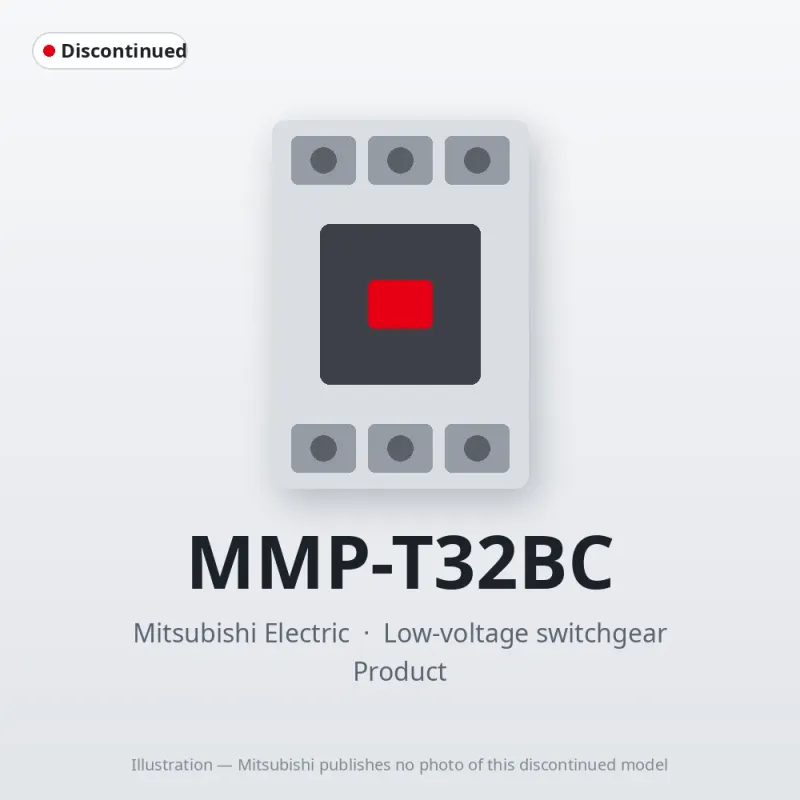 MMP-T32BC Mitsubishi Low-voltage switchgear Motor Circuit Breaker