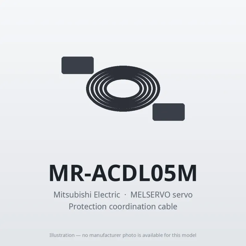MR-ACDL05M Mitsubishi MELSERVO servo Protection coordination cable