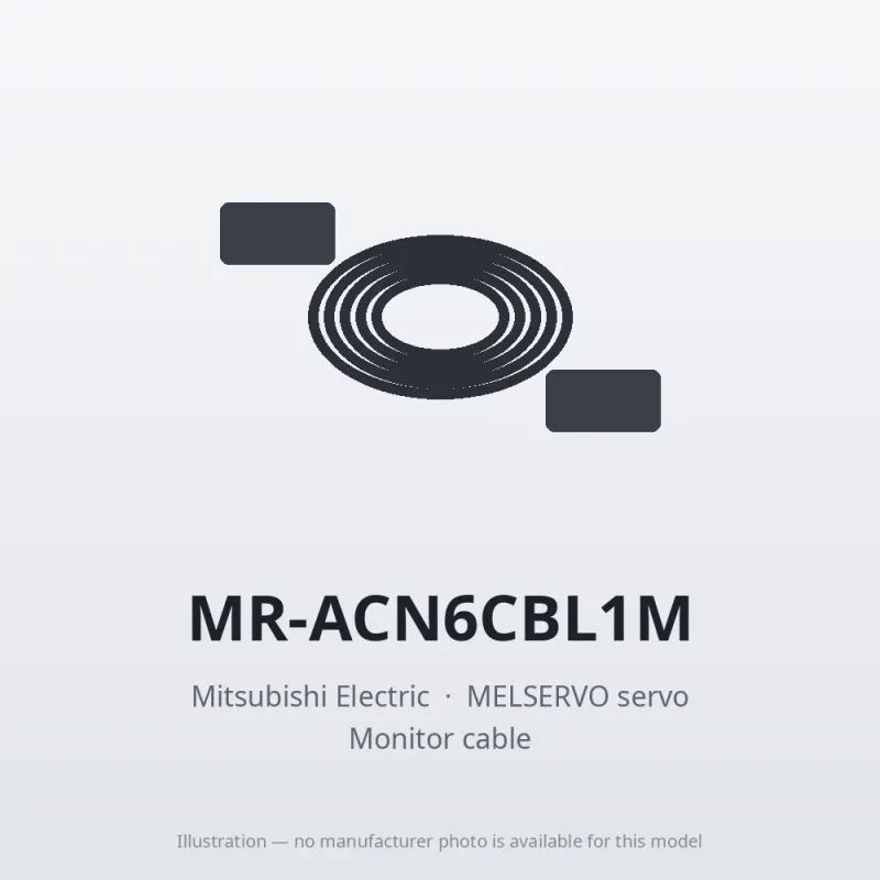 MR-ACN6CBL1M Mitsubishi MELSERVO servo Monitor cable