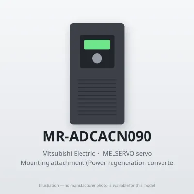 MR-ADCACN090 Mitsubishi MELSERVO servo Mounting attachment (Power regeneration converter unit attachment)