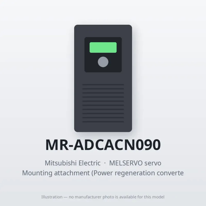 MR-ADCACN090 Mitsubishi MELSERVO servo Mounting attachment (Power regeneration converter unit attachment)