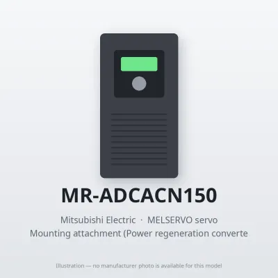 MR-ADCACN150 Mitsubishi MELSERVO servo Mounting attachment (Power regeneration converter unit attachment)