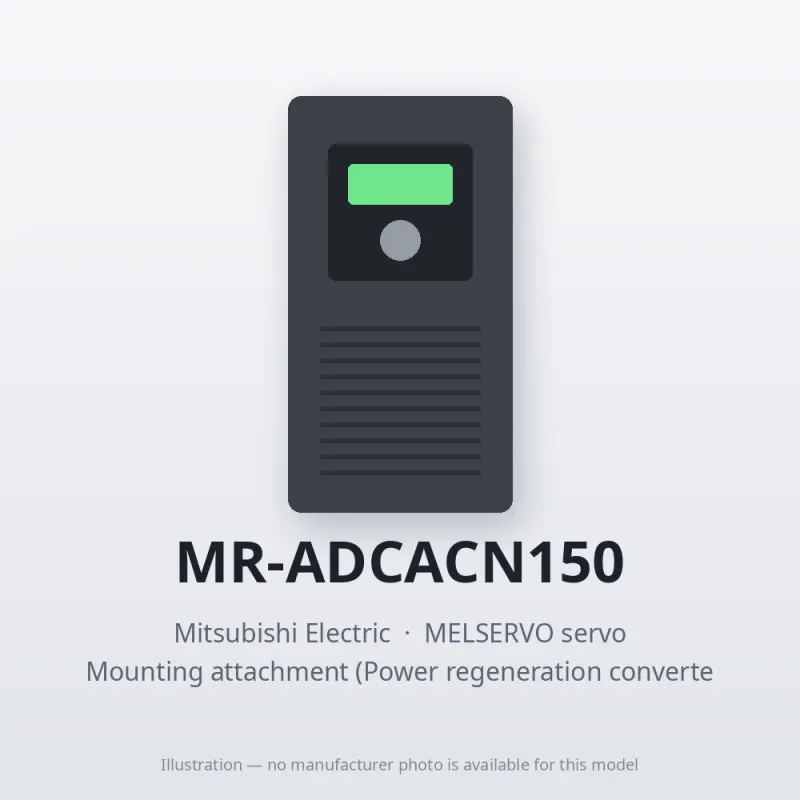 MR-ADCACN150 Mitsubishi MELSERVO servo Mounting attachment (Power regeneration converter unit attachment)