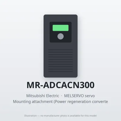 MR-ADCACN300 Mitsubishi MELSERVO servo Mounting attachment (Power regeneration converter unit attachment)