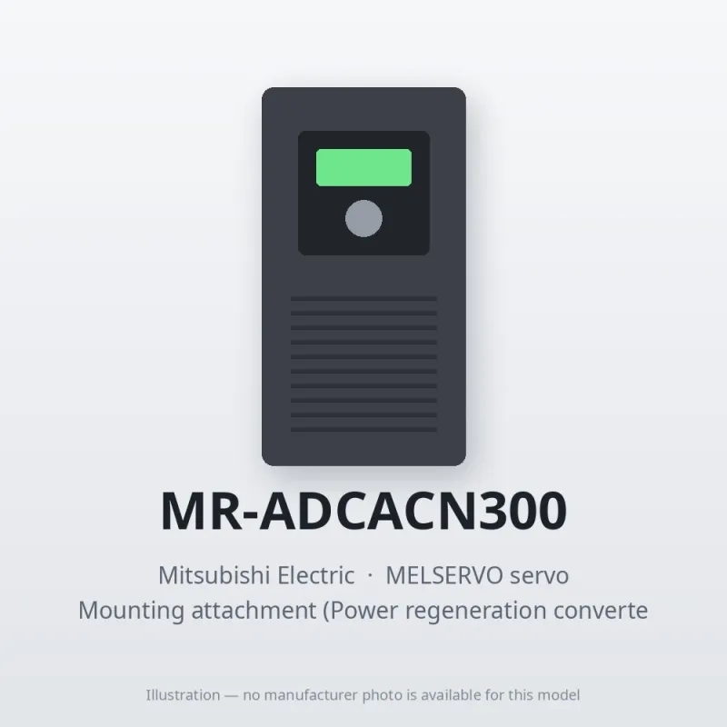 MR-ADCACN300 Mitsubishi MELSERVO servo Mounting attachment (Power regeneration converter unit attachment)