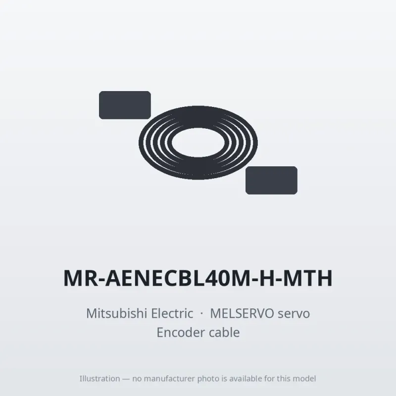 MR-AENECBL40M-H-MTH Mitsubishi MELSERVO servo Encoder cable