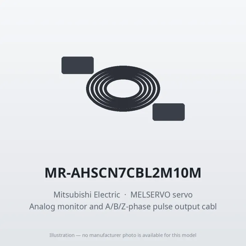 MR-AHSCN7CBL2M10M Mitsubishi MELSERVO servo Analog monitor and A/B/Z-phase pulse output cable
