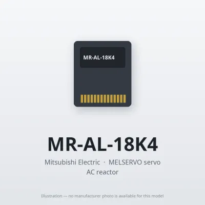 MR-AL-18K4 Mitsubishi MELSERVO servo AC reactor