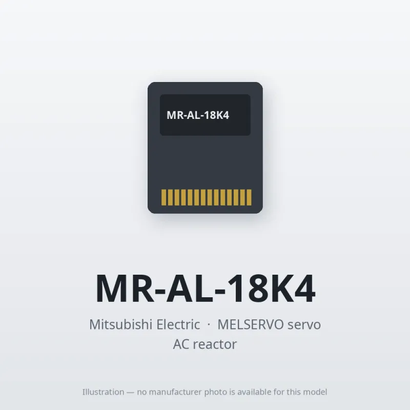 MR-AL-18K4 Mitsubishi MELSERVO servo AC reactor