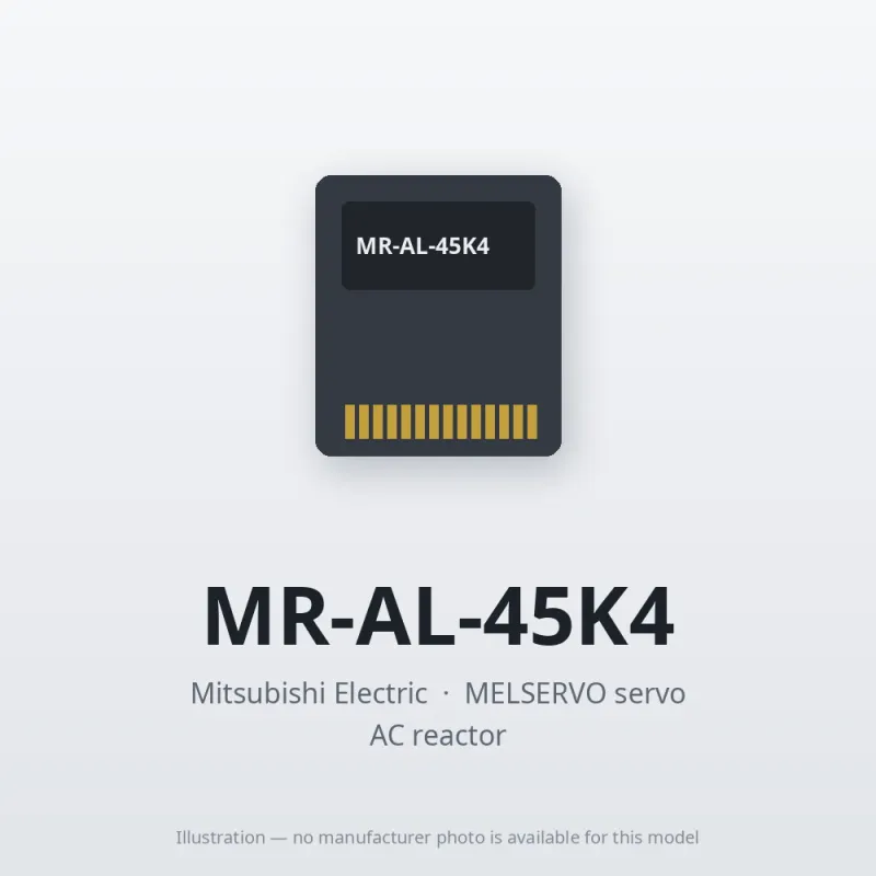 MR-AL-45K4 Mitsubishi MELSERVO servo AC reactor