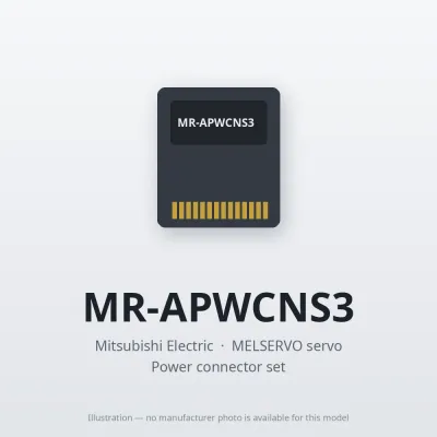 MR-APWCNS3 Mitsubishi MELSERVO servo Power connector set