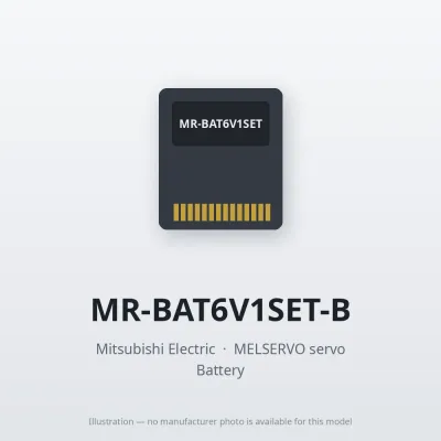 MR-BAT6V1SET-B Mitsubishi MELSERVO servo Battery