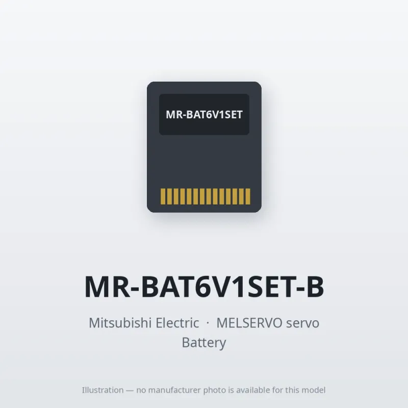 MR-BAT6V1SET-B Mitsubishi MELSERVO servo Battery