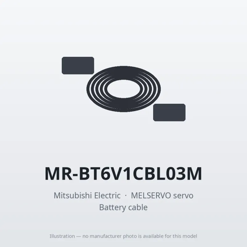 MR-BT6V1CBL03M Mitsubishi MELSERVO servo Battery cable