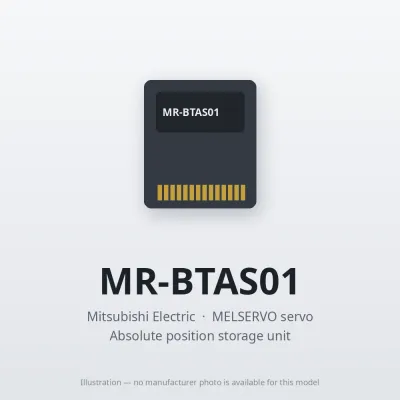 MR-BTAS01 Mitsubishi MELSERVO servo Absolute position storage unit