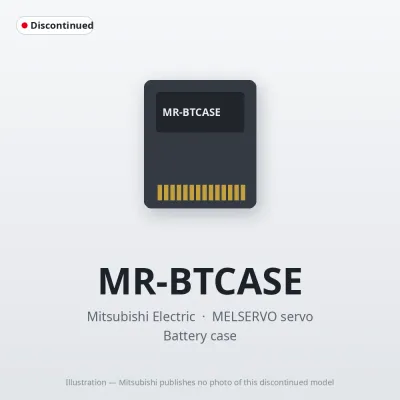 MR-BTCASE Mitsubishi MELSERVO servo Battery case