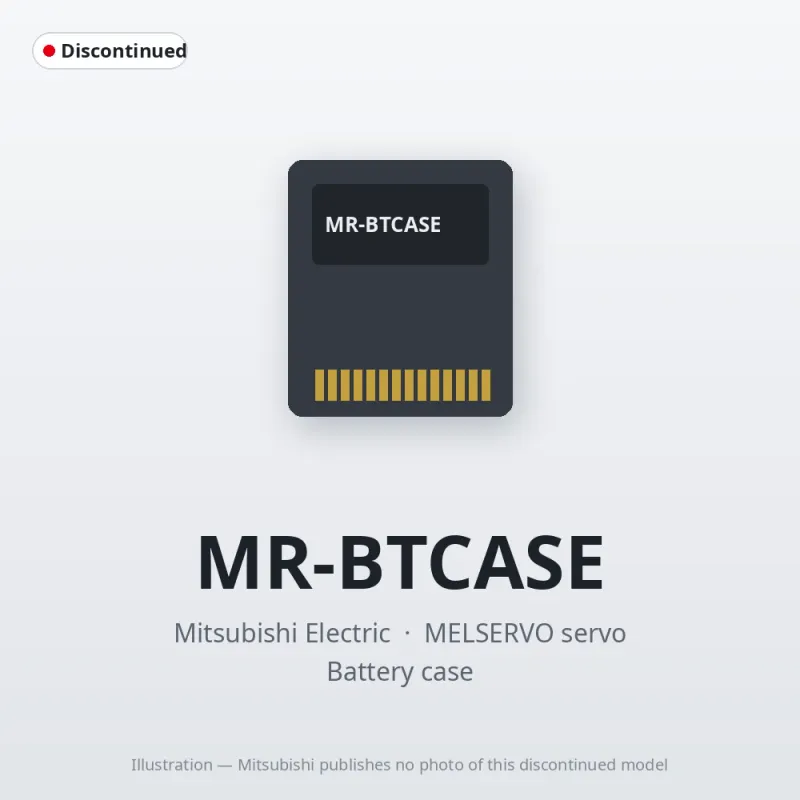 MR-BTCASE Mitsubishi MELSERVO servo Battery case