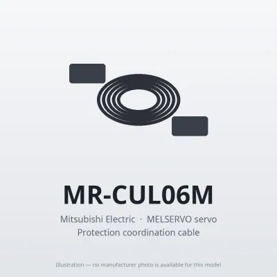 MR-CUL06M Mitsubishi MELSERVO servo Protection coordination cable