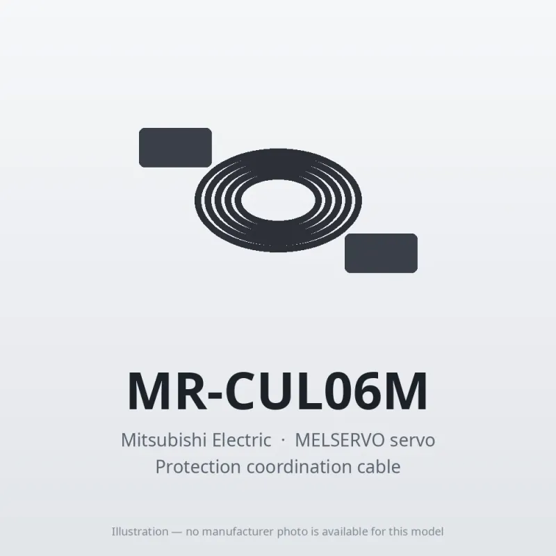 MR-CUL06M Mitsubishi MELSERVO servo Protection coordination cable
