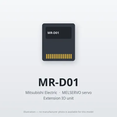 MR-D01 Mitsubishi MELSERVO servo Extension IO unit