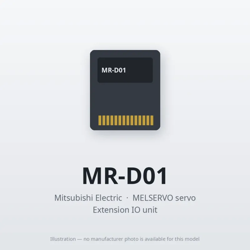 MR-D01 Mitsubishi MELSERVO servo Extension IO unit