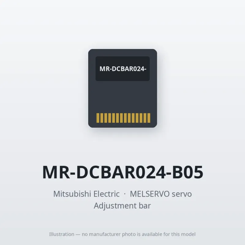 MR-DCBAR024-B05 Mitsubishi MELSERVO servo Adjustment bar