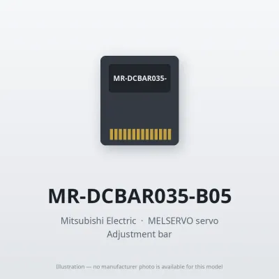 MR-DCBAR035-B05 Mitsubishi MELSERVO servo Adjustment bar