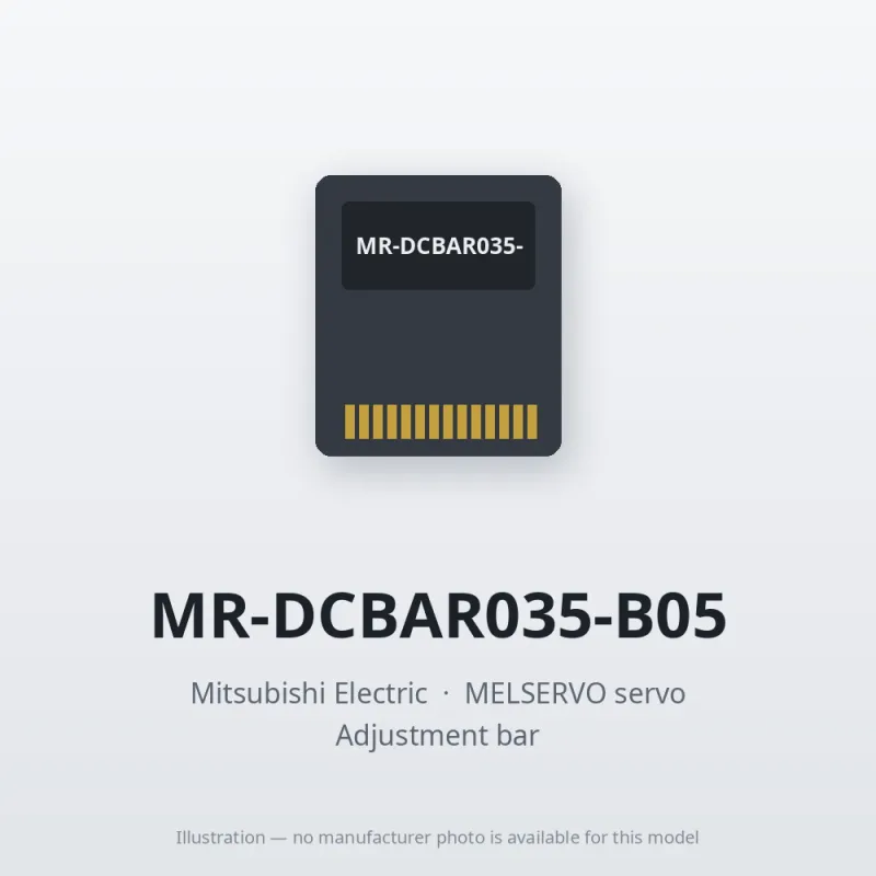 MR-DCBAR035-B05 Mitsubishi MELSERVO servo Adjustment bar