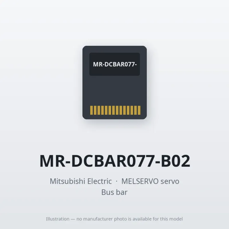 MR-DCBAR077-B02 Mitsubishi MELSERVO servo Bus bar