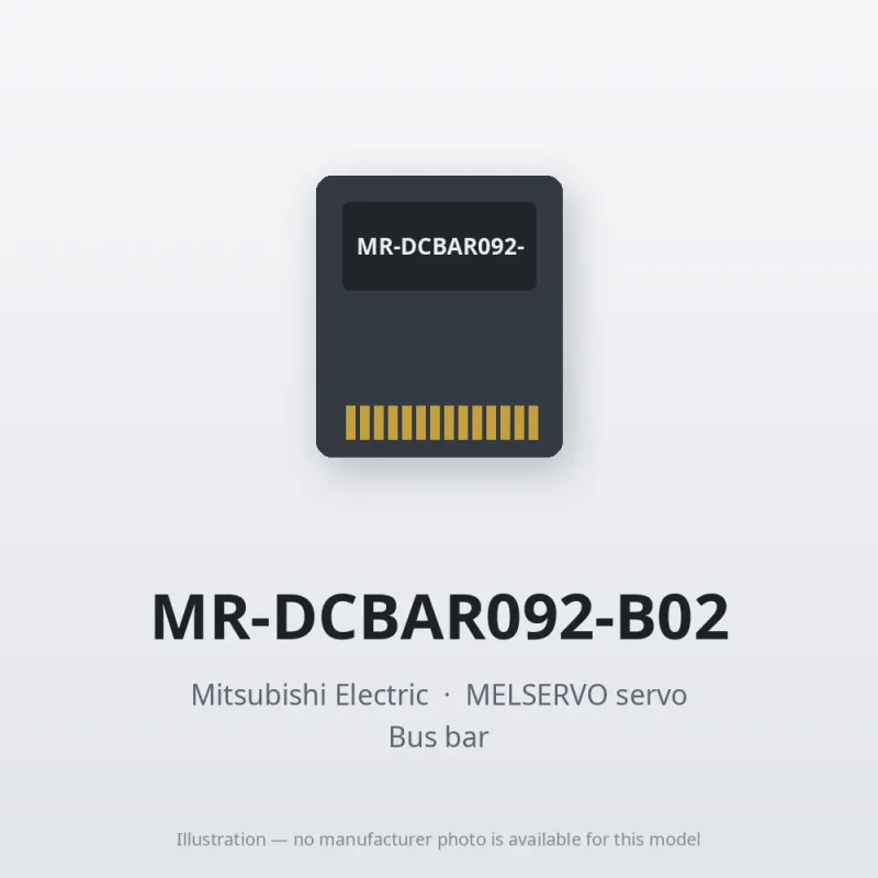 MR-DCBAR092-B02 Mitsubishi MELSERVO servo Bus bar