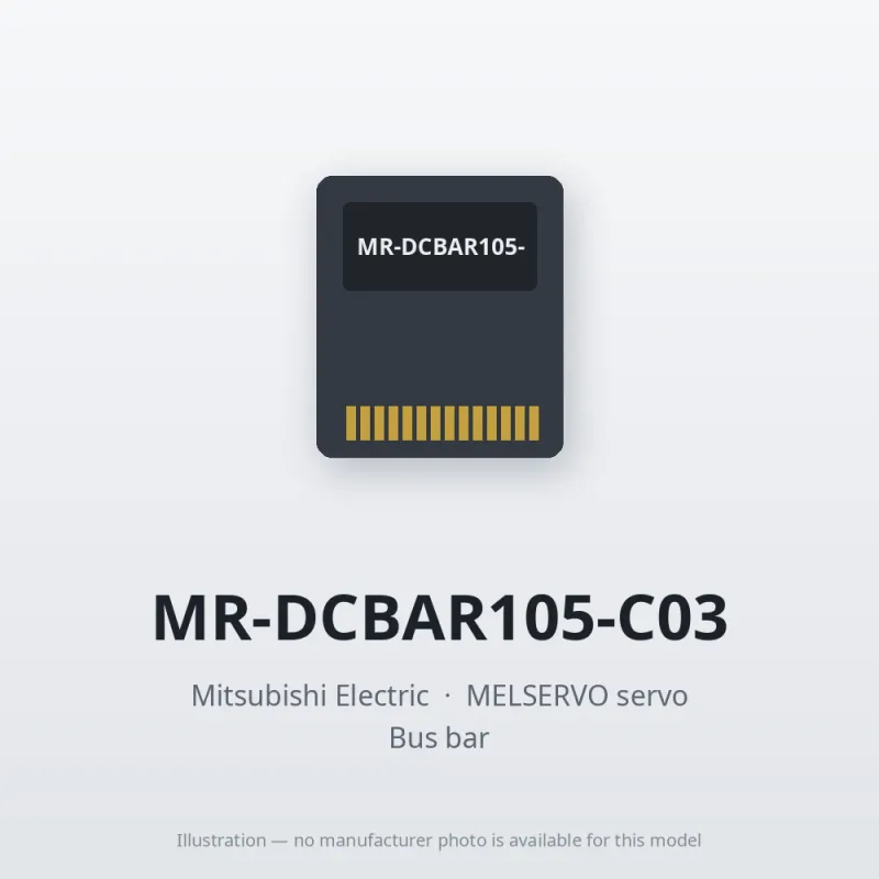 MR-DCBAR105-C03 Mitsubishi MELSERVO servo Bus bar