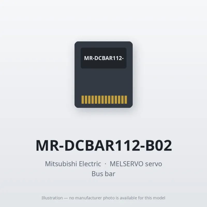 MR-DCBAR112-B02 Mitsubishi MELSERVO servo Bus bar