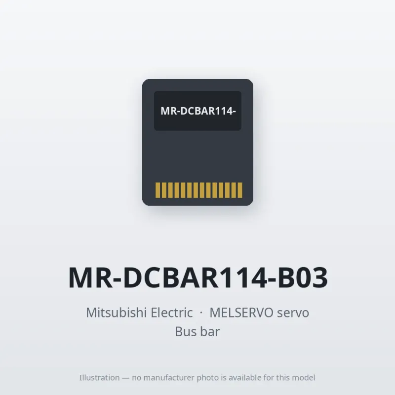 MR-DCBAR114-B03 Mitsubishi MELSERVO servo Bus bar