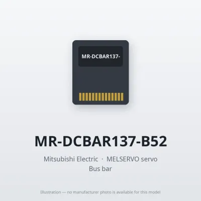 MR-DCBAR137-B52 Mitsubishi MELSERVO servo Bus bar