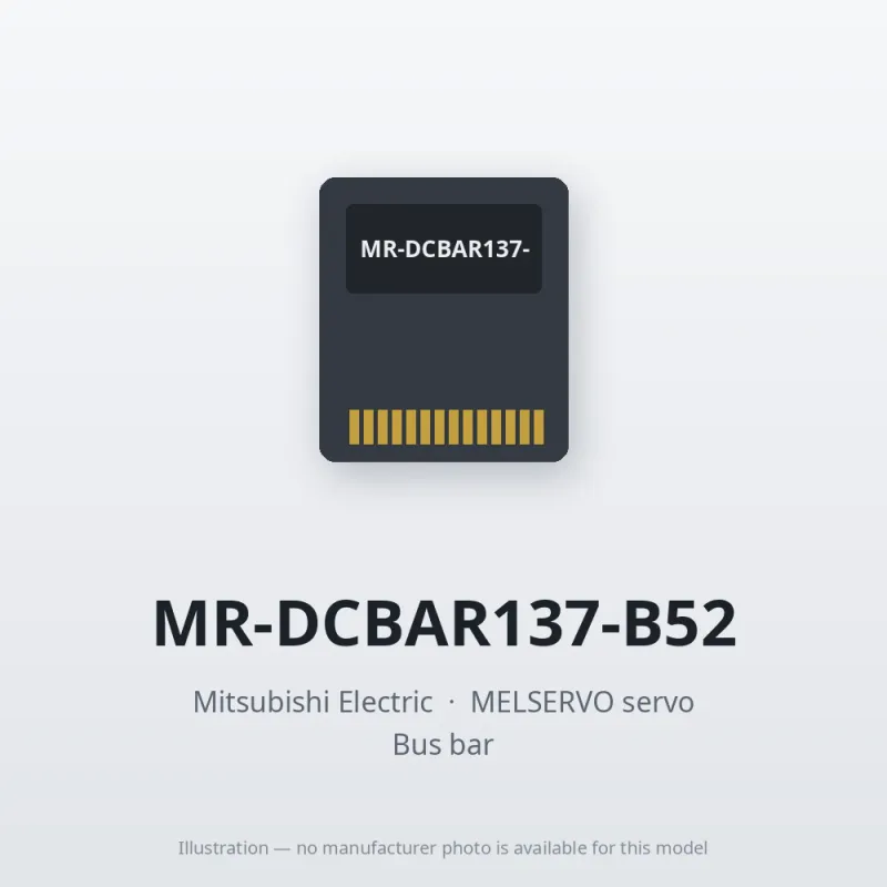 MR-DCBAR137-B52 Mitsubishi MELSERVO servo Bus bar