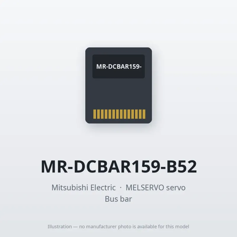 MR-DCBAR159-B52 Mitsubishi MELSERVO servo Bus bar