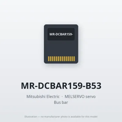 MR-DCBAR159-B53 Mitsubishi MELSERVO servo Bus bar
