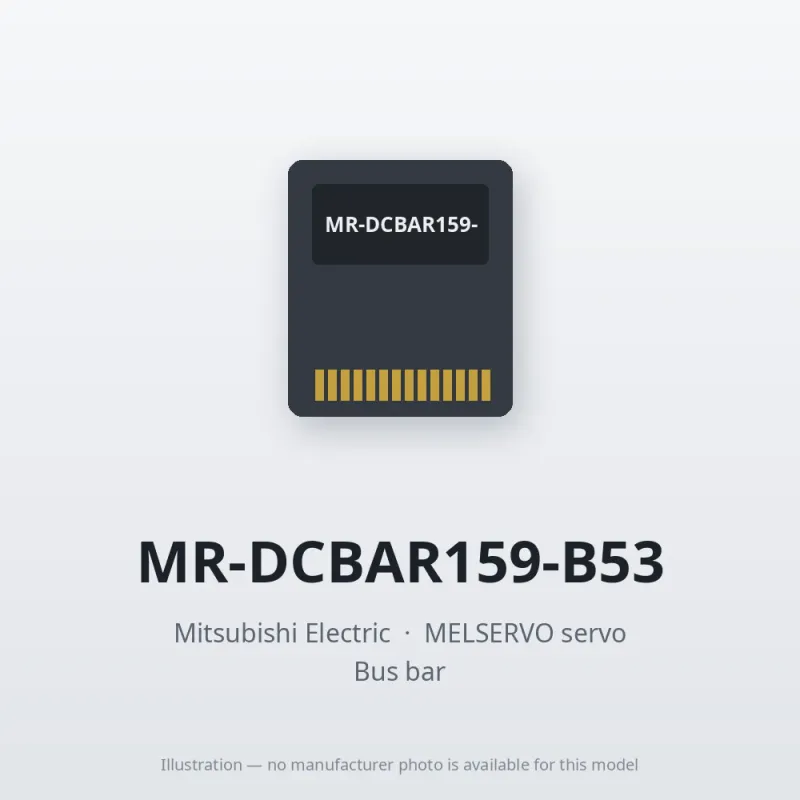 MR-DCBAR159-B53 Mitsubishi MELSERVO servo Bus bar