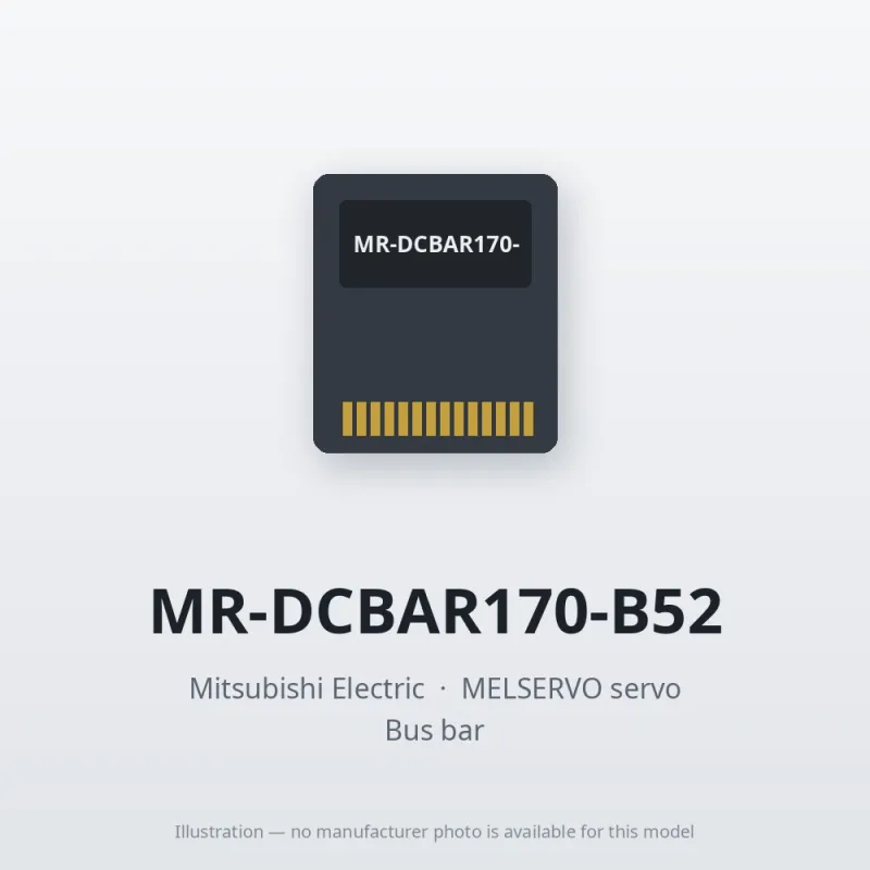 MR-DCBAR170-B52 Mitsubishi MELSERVO servo Bus bar