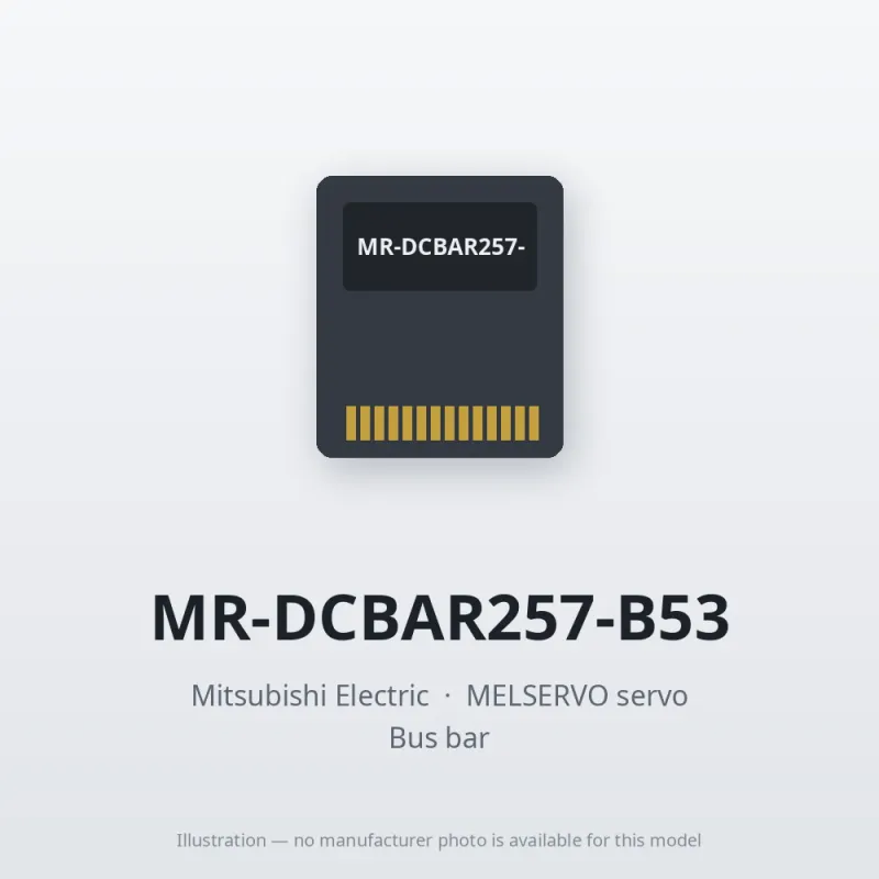 MR-DCBAR257-B53 Mitsubishi MELSERVO servo Bus bar