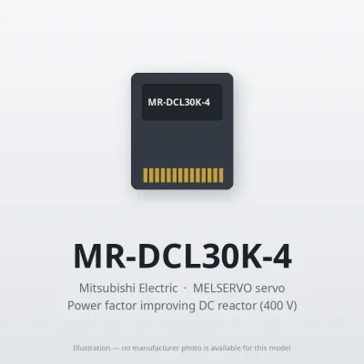 MR-DCL30K-4 Mitsubishi MELSERVO servo Power factor improving DC reactor (400 V)