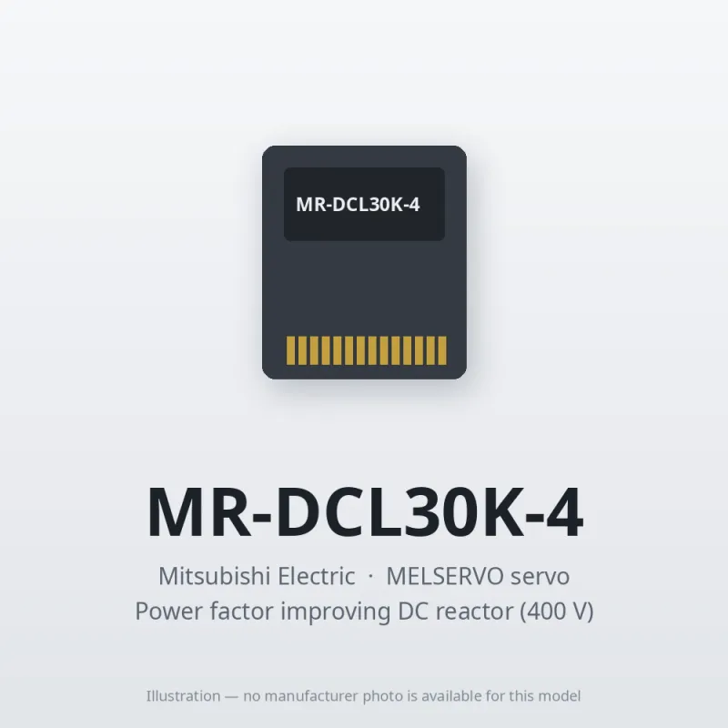 MR-DCL30K-4 Mitsubishi MELSERVO servo Power factor improving DC reactor (400 V)