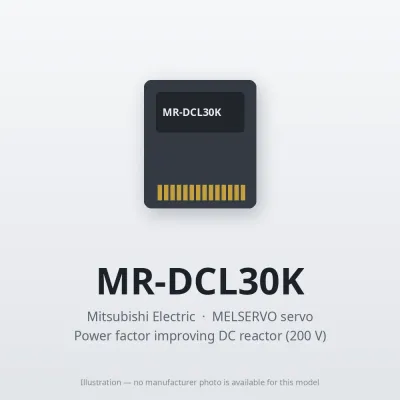 MR-DCL30K Mitsubishi MELSERVO servo Power factor improving DC reactor (200 V)