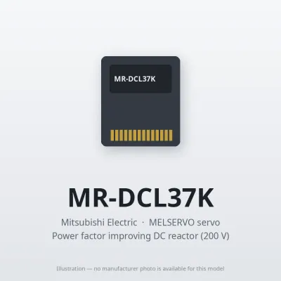 MR-DCL37K Mitsubishi MELSERVO servo Power factor improving DC reactor (200 V)